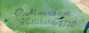 Otakar Marvánek (1884 - 1921) - Hrušová