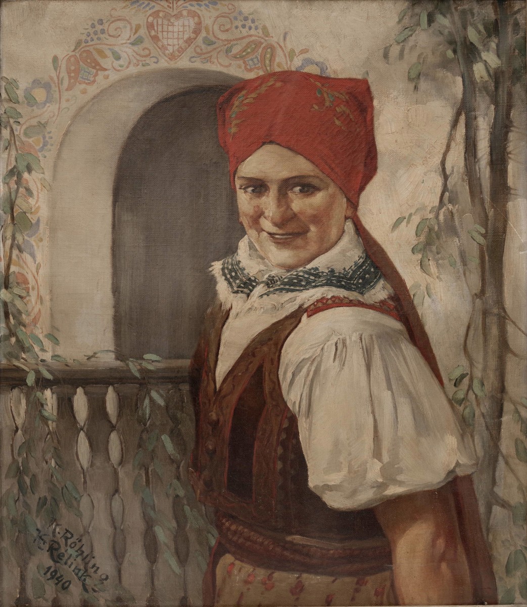 Venkovská dívka, Karel Rélink