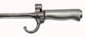 Jehlový bajonet k pušce Lebel (Rozálie) vz. 1866, první model
