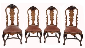 Čtyři židle