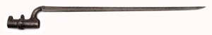 Tulejový bajonet pro pušku Enfield vz. 1853