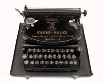 Psací stroj KLEIN-ADLER 1