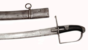 Šavle pro příslušníky lehké jízdy vzor 1768