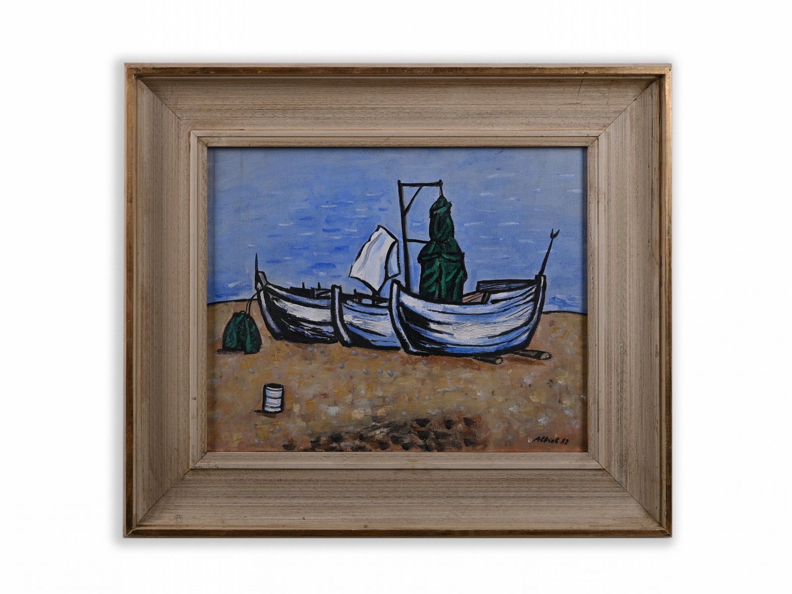 MILAN ALBICH 1925 - 2000 - RYBÁŘSKÉ BÁRKY