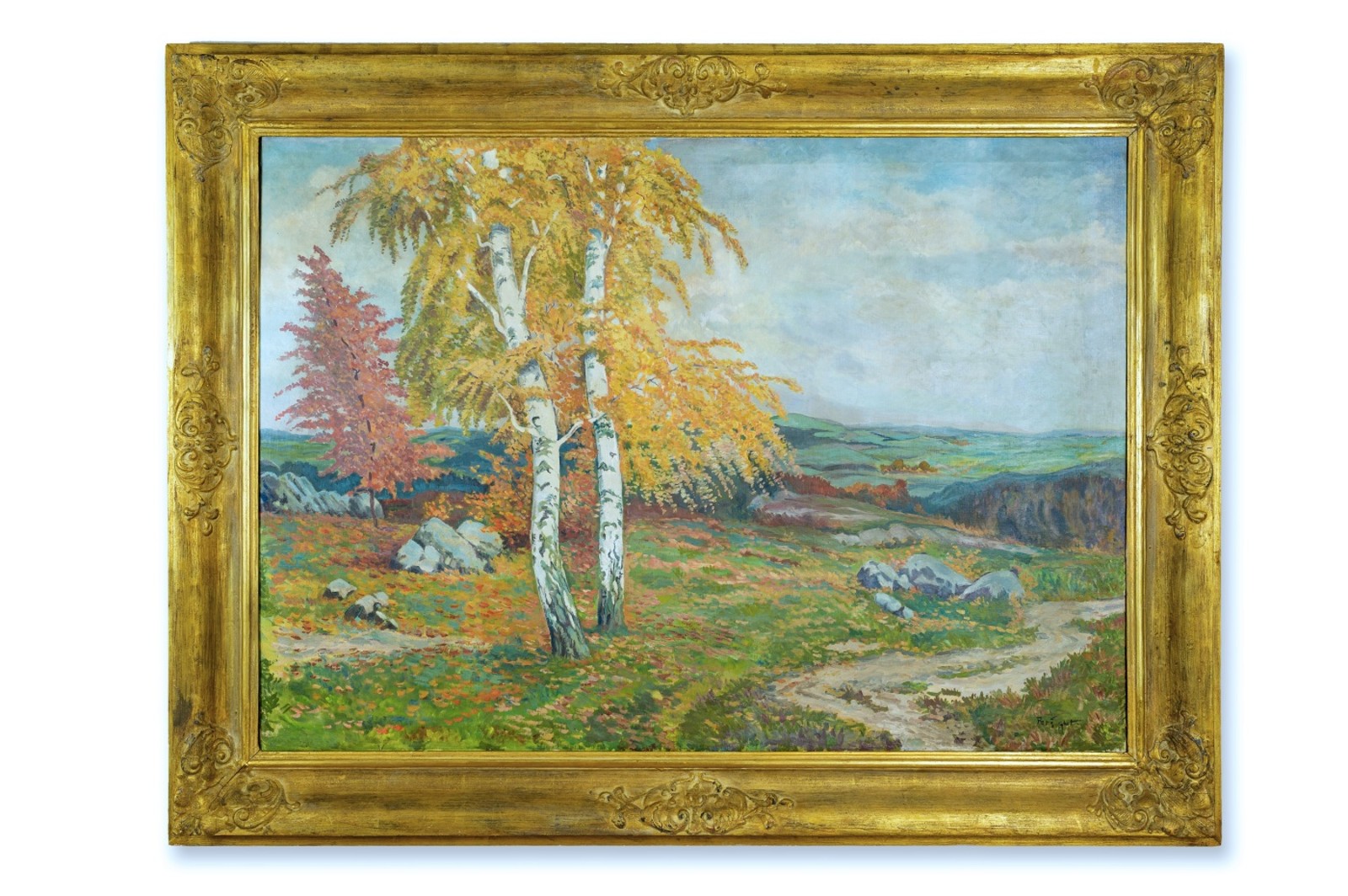 Porš Gustav (1888 - 1955), Podzim u Skutče