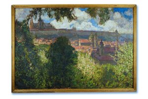 Macoun Gustav (1892 - 1934), Pražské panorama,