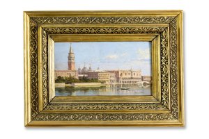 Brandeisová Antonie (1849 - 1920/26), Le Molo con Palazzo Ducale