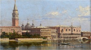 Brandeisová Antonie (1849 - 1920/26), Le Molo con Palazzo Ducale