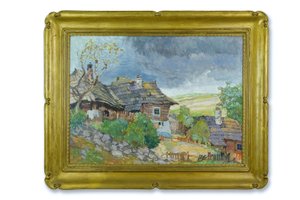 Blažíček Oldřich (1887 - 1953), Před bouří na Štramberku
