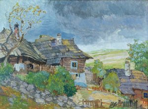 Blažíček Oldřich (1887 - 1953), Před bouří na Štramberku