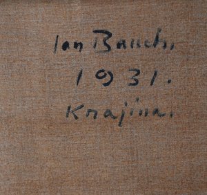 Bauch Jan (1898 1995), Krajina,  1931 