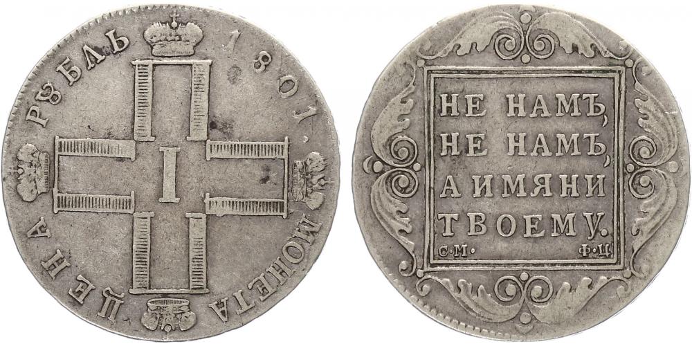 Rusko, Pavel I., 1796 - 1801
