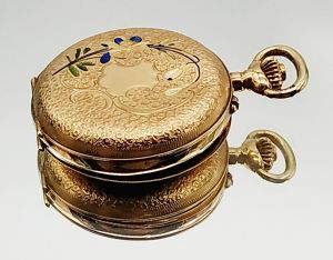 Zlaté dámské hodinky