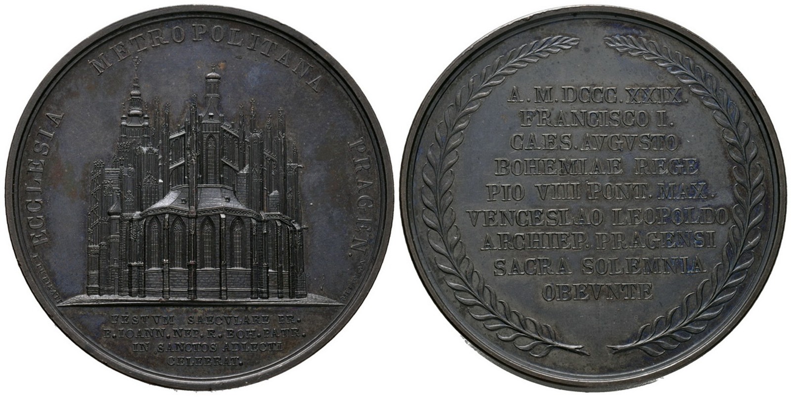 Praha - arcibiskupství, Václav Leopold Chlumčanský, 1814 - 1830