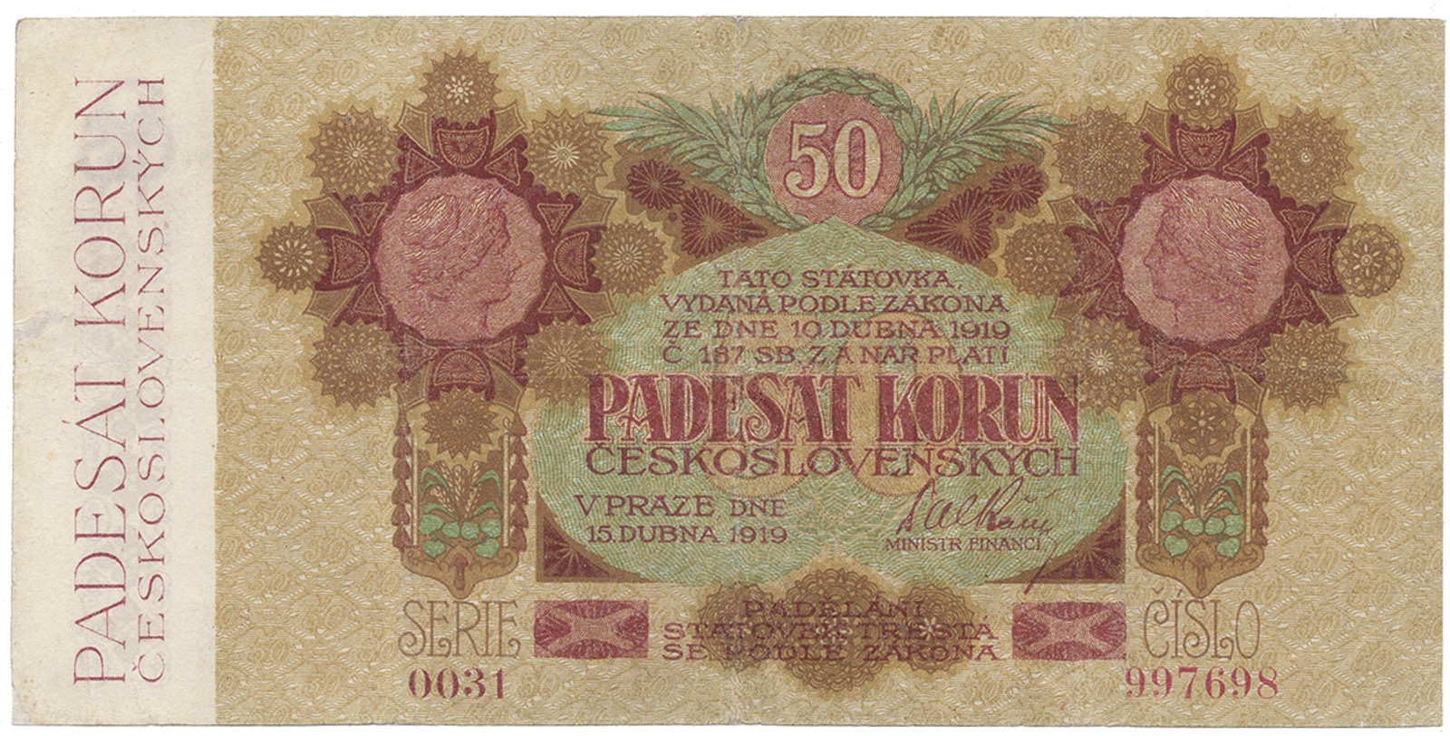 Československo, 1919 - 1939