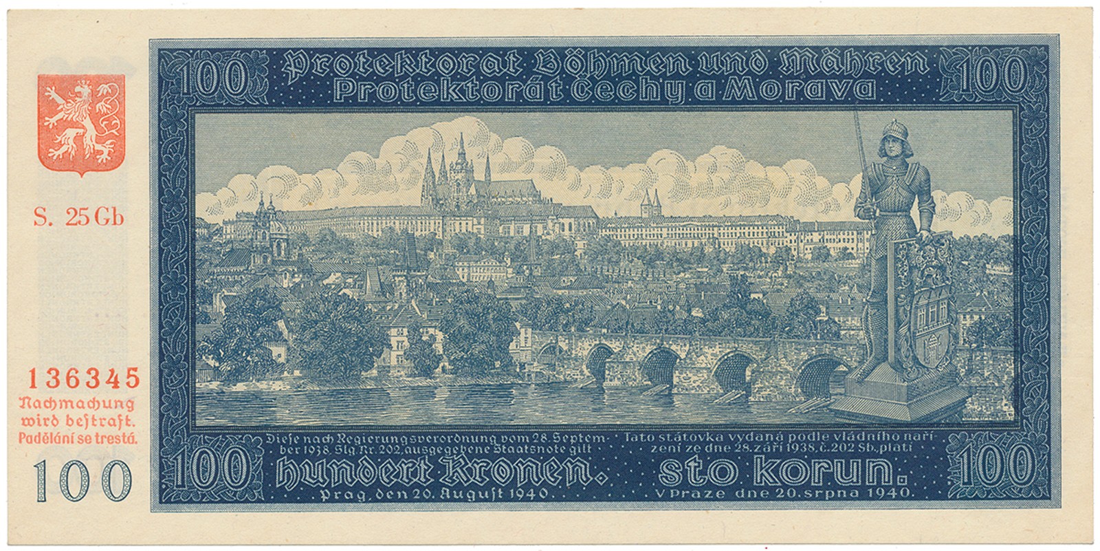 Protektorát Čechy a Morava, 1939 - 1945