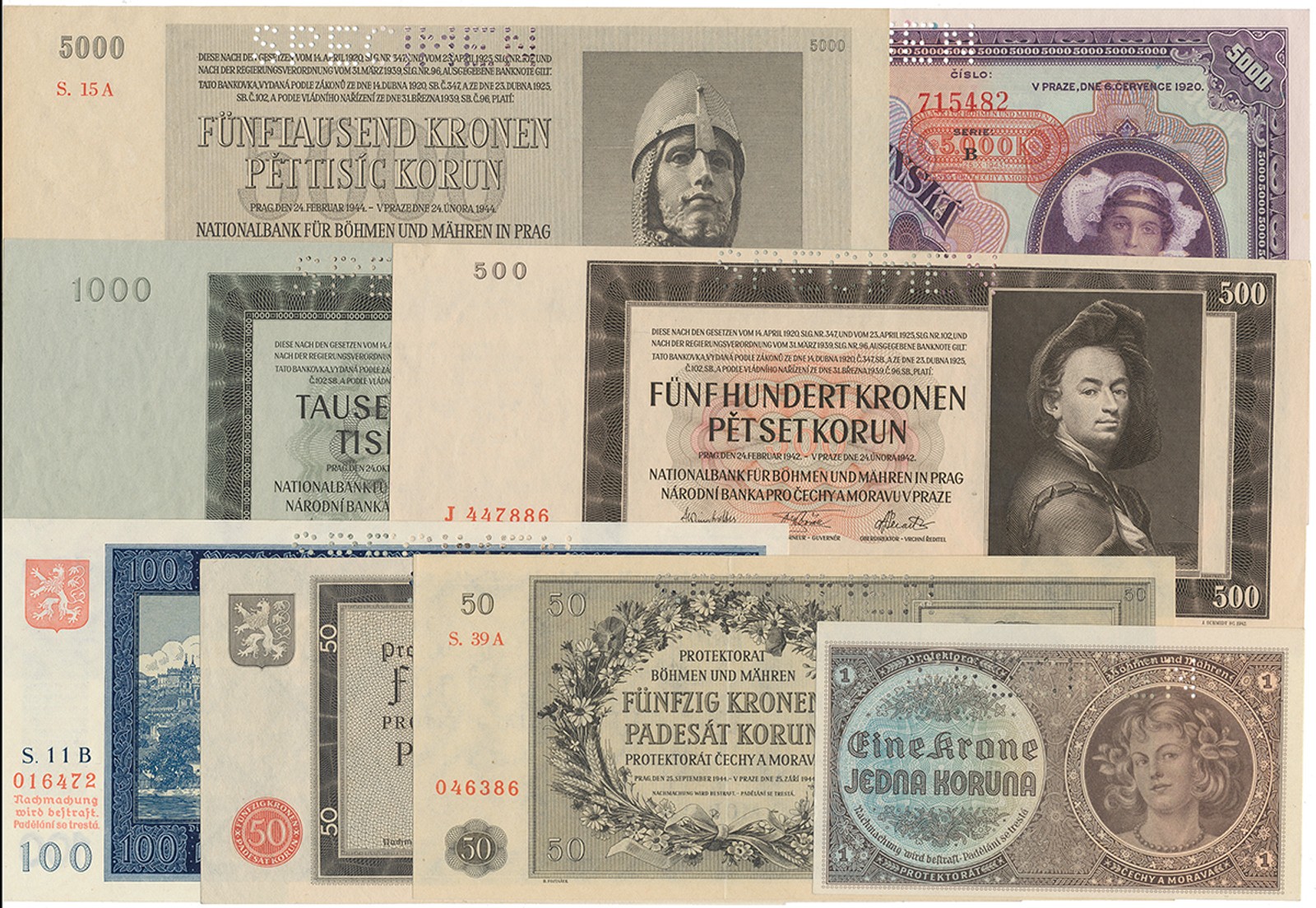 Protektorát Čechy a Morava, 1939 - 1945