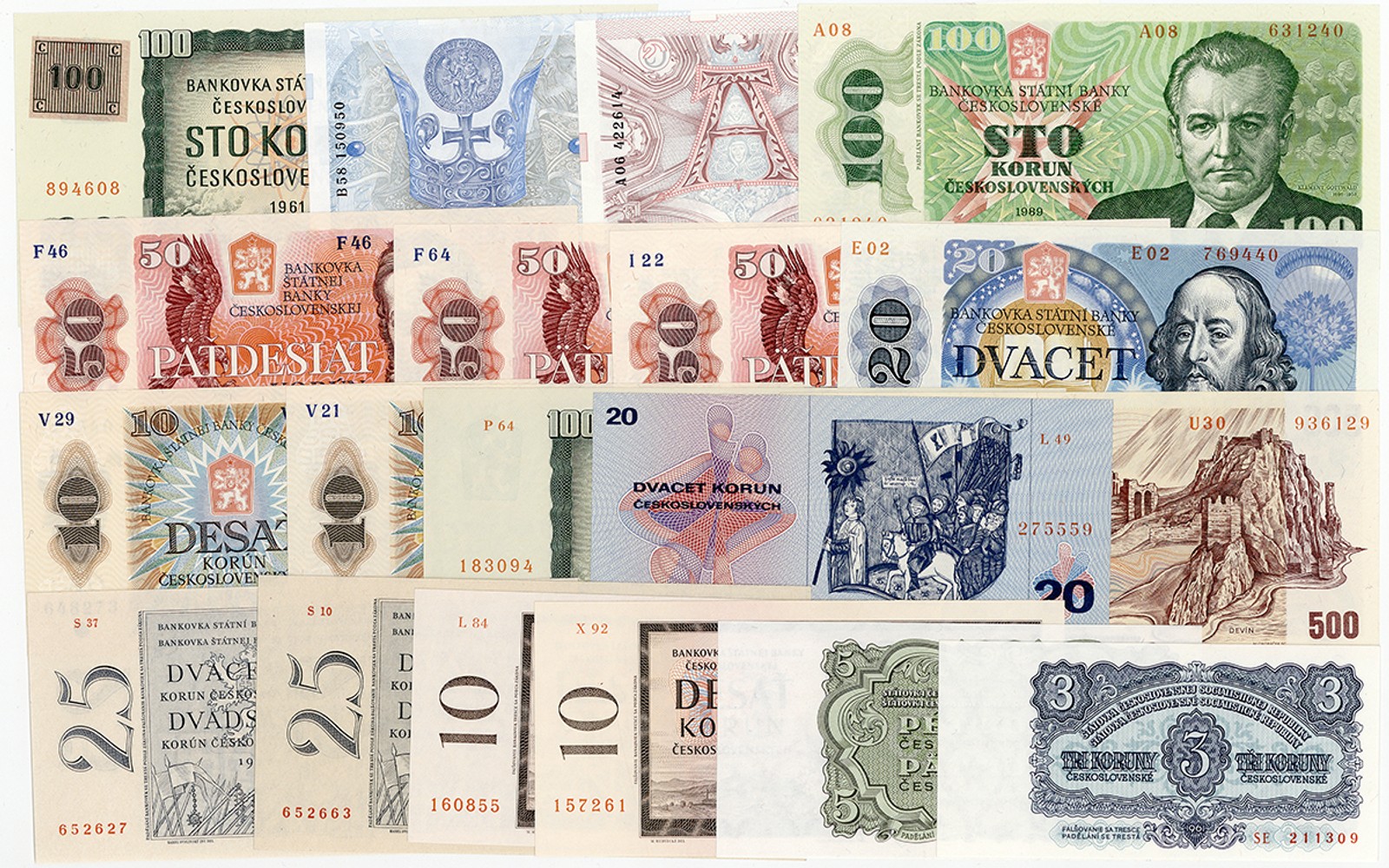 Československo, 1953 - 1992