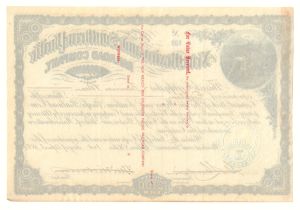New Mexico & Southern Pacific Railroad Company, akcie $100 - železnice, 1880