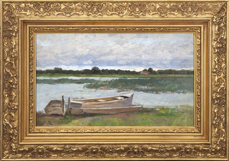 Braunerová Zdenka - Pramice u břehu