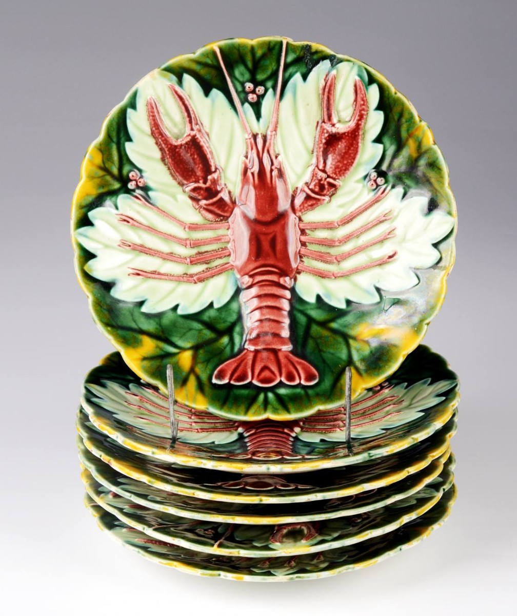 DEZERTNÍ SADA S MOTIVEM RAKA