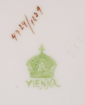 TALÍŘ S PORTRÉTEM NAPOLEONA