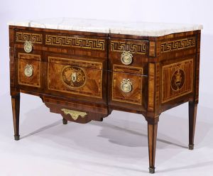 KOMODA LOUIS XV. / XVI. TRANSITION STYL