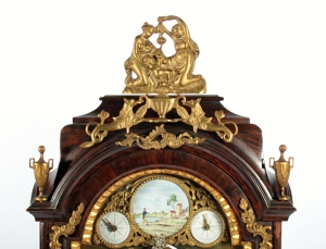 Barokní stolní hodiny
