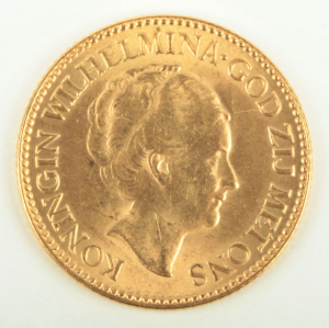 Zlatá mince: 10 gulden 1925