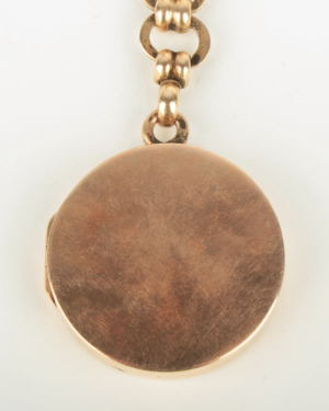 Zlatý šatlén ke kapesním hodinkám