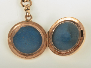 Zlatý šatlén ke kapesním hodinkám