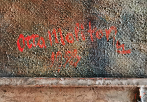 Molitor Otto (*1889) VELKÝ FORMÁT 166 x 311 cm