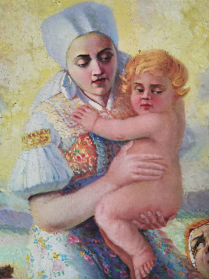 Molitor Otto (*1889) VELKÝ FORMÁT 238 x 190 cm