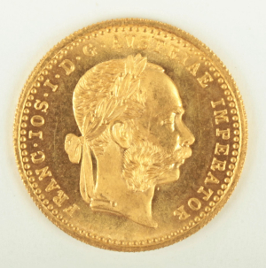 Zlatá mince: Dukát 1915