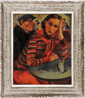 František Zdeněk Eberl (1887 - 1962) - V kabaretu