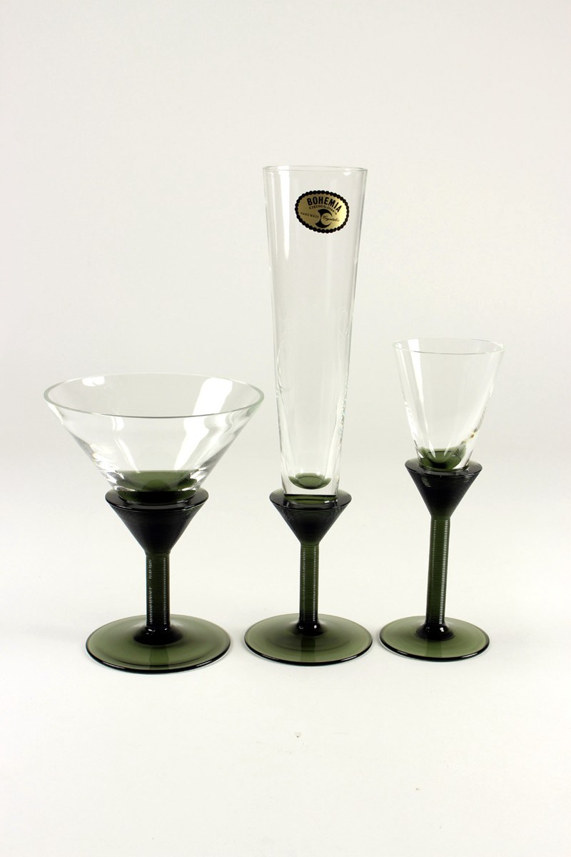 Jiří Šuhájek - Soubor 18 skleniček