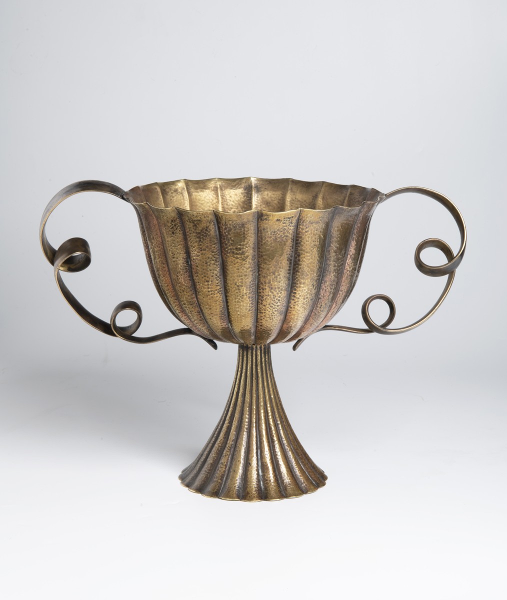 JOSEF HOFFMANN 1870 - 1956 - MOSAZNÝ NÁSTOLEC