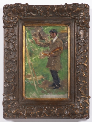 MILOŠ JIRÁNEK 1875 - 1911 - PORTRÉT ARNOŠTA HOFBAUERA
