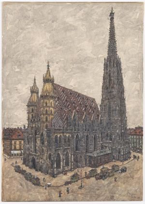 JOSEF VAIC 1884 - 1961 - KATEDRÁLA SVATÉHO ŠTĚPÁNA