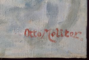 OTTO MOLITOR 1889 - 1965 - MASOPUST, NA TRHU