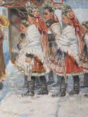 OTTO MOLITOR 1889 - 1965 - MASOPUST, NA TRHU