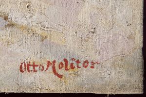 OTTO MOLITOR 1889 - 1965 - MASOPUST, NA TRHU