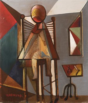 BOHUMÍR MATAL 1922 - 1988 - STŘÍHALI DOHOLA MALÉHO CHLAPEČKA
