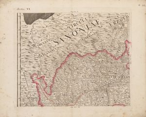 JAN KRYŠTOF MÜLLER 1673 - 1721 - MÜLLEROVA MAPA ČECH
