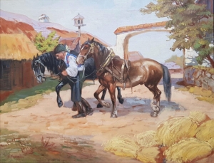 Bohumil BERGHAUER (1910-1972) | U koní