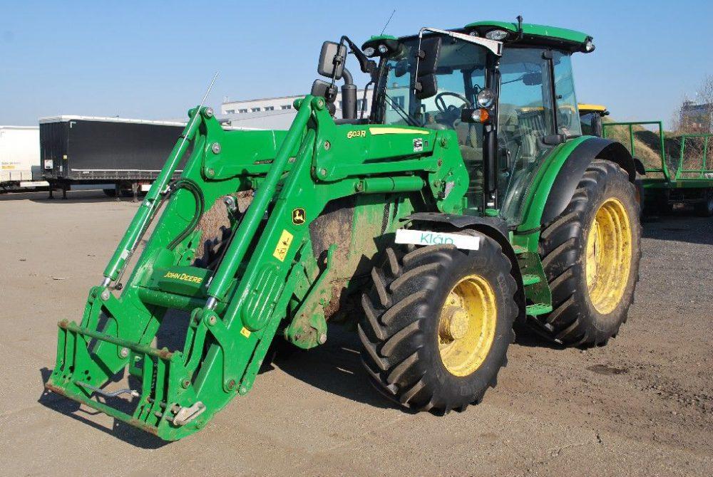 ČELNÍ NAKLADAČ JOHN DEERE 603RC