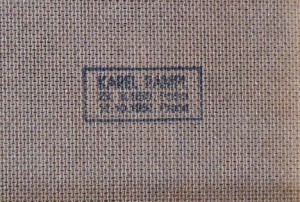Karel Rampl (1897 - 1967) | Pasáčci koz a koňský povoz v krajině za slunečného dne