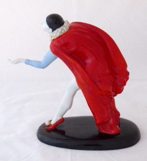 Velká soška Pierota - Pirkenhammer umělecké oddělení