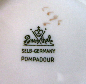 Vázička s podzimními květy - Rosenthal, Pompadour