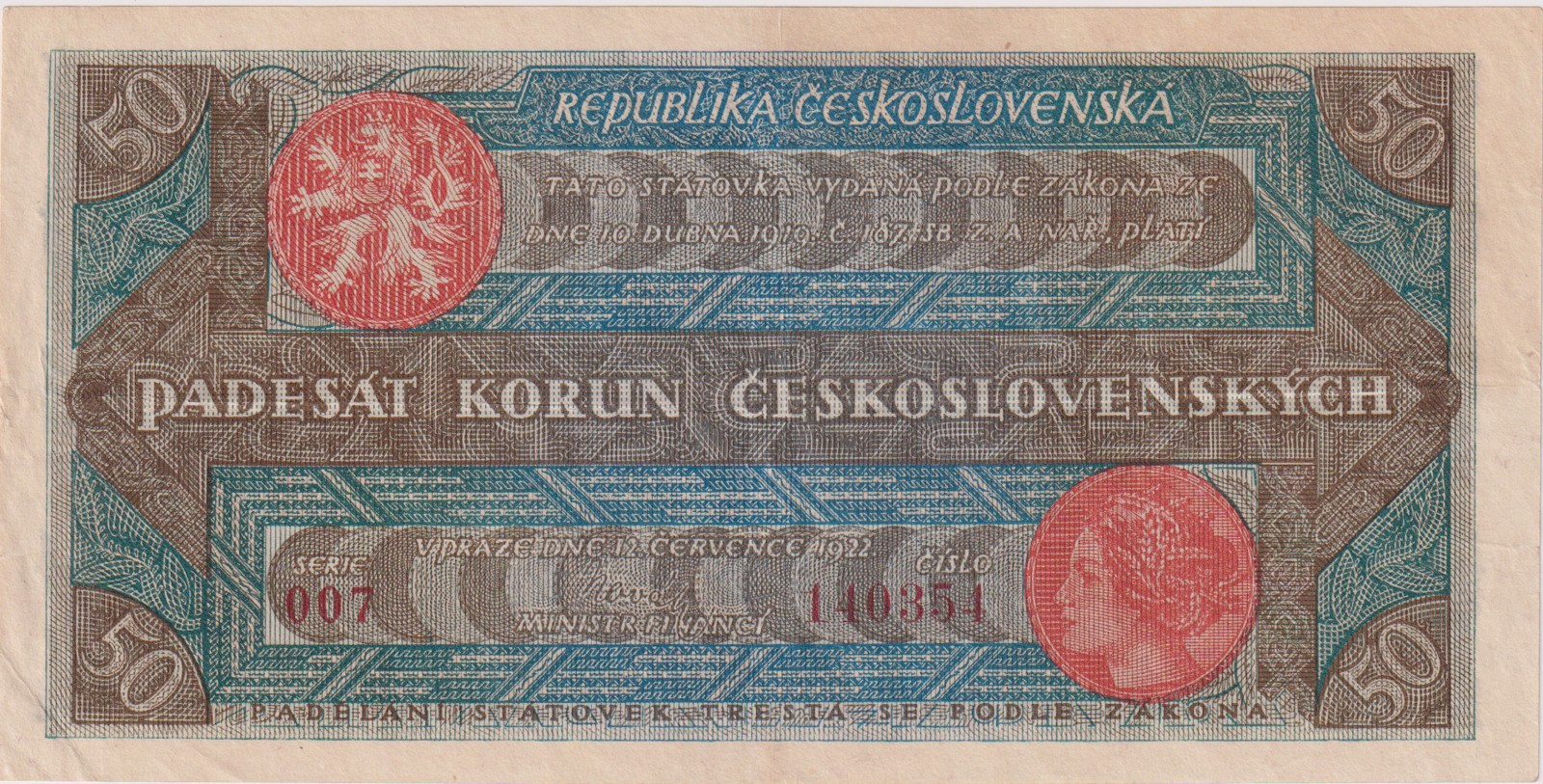 Československo, 1919 - 1939